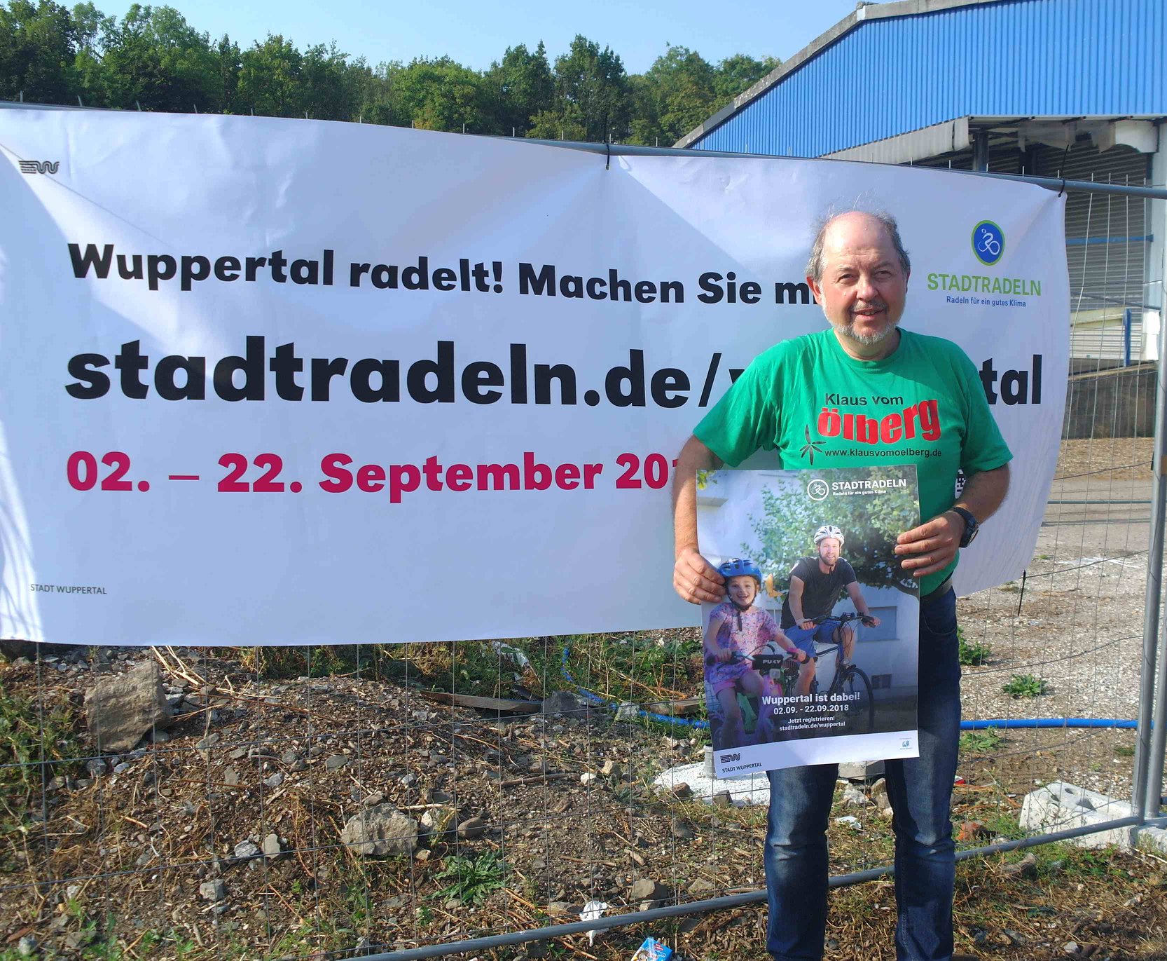 Klaus Utopiastadt Stadtradeln